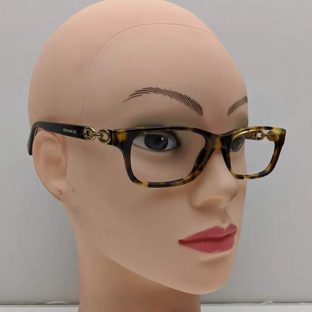 🕶️Coach HC6052 Fannie 5238 Eyeglasses 52/16 135 /KAK826🕶️